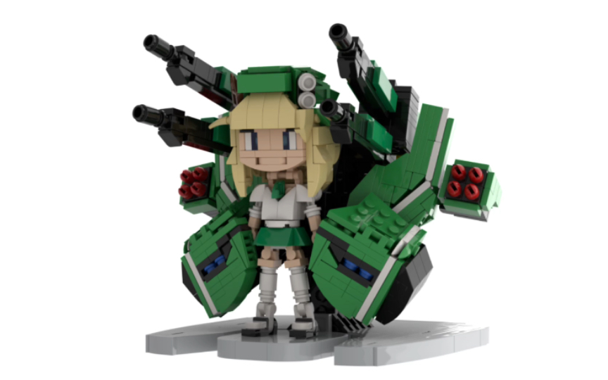 防空炮 机娘,但是乐高_哔哩哔哩_bilibili