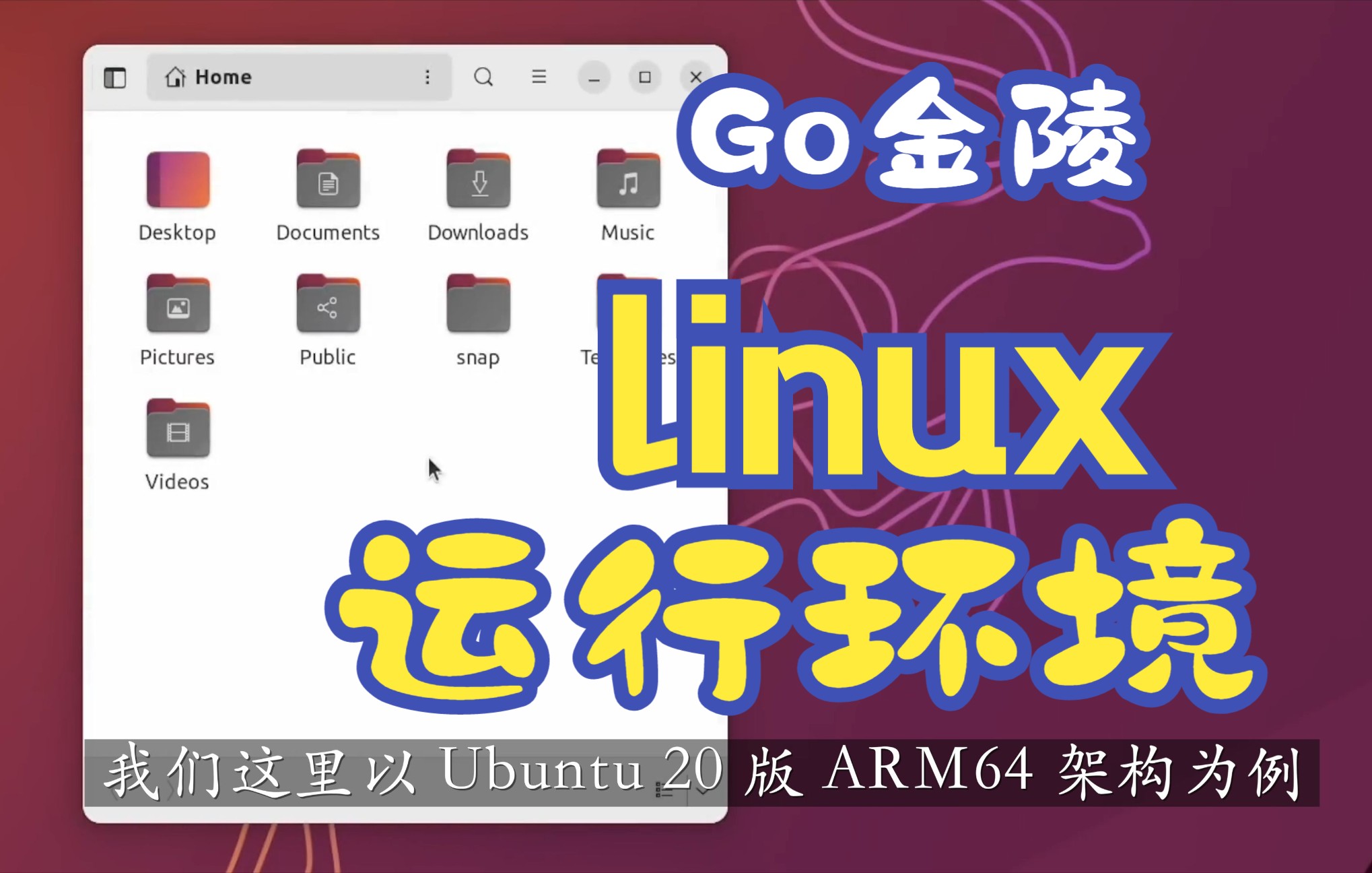 Linux 系统下 Go 的安装和环境配置,重点是 GOROOT 和 GOPATH哔哩哔哩bilibili