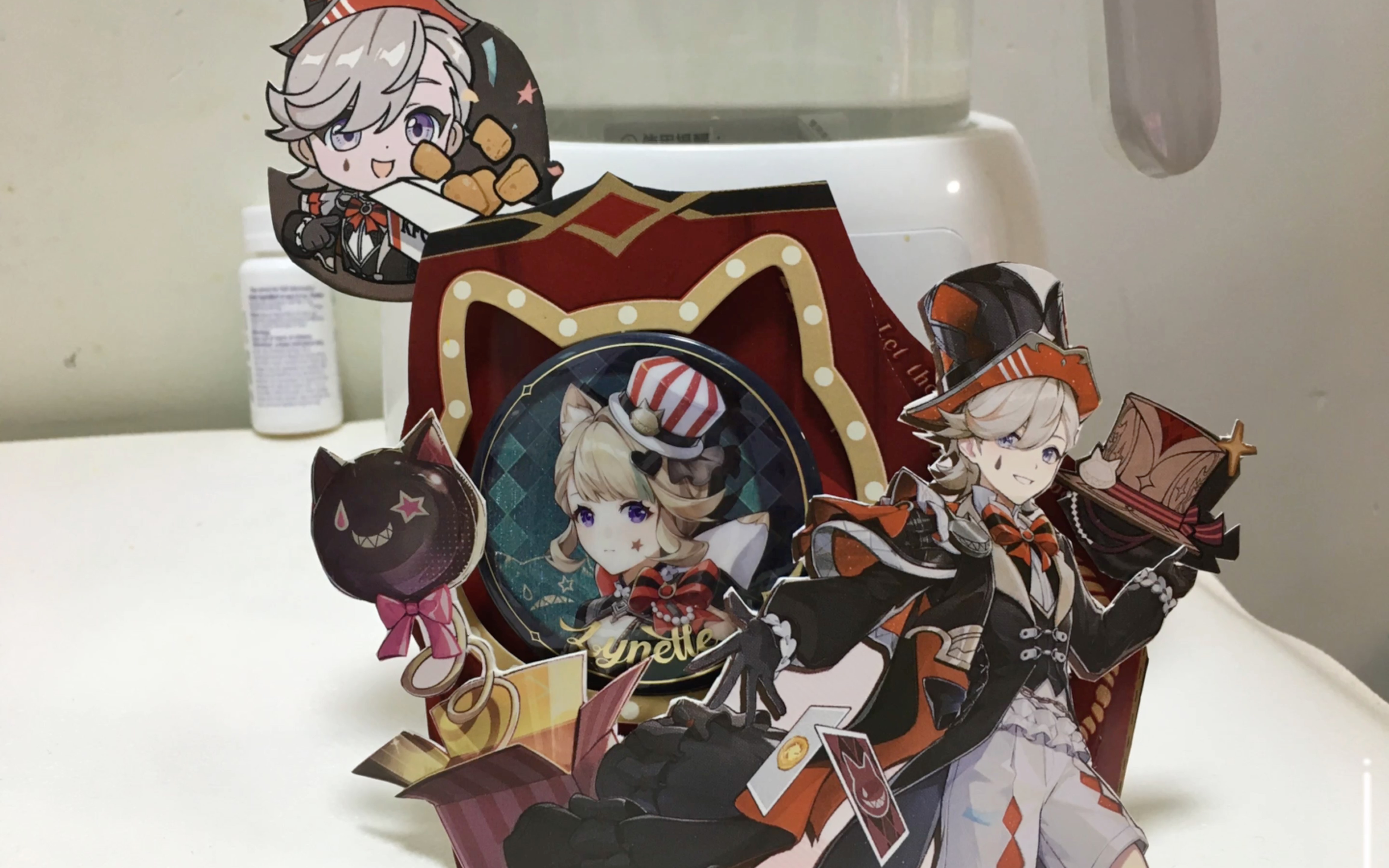 kfc原神联名桶简单弄弄.