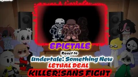 HorrorTale ract to killer sans fight_哔哩哔哩_bilibili