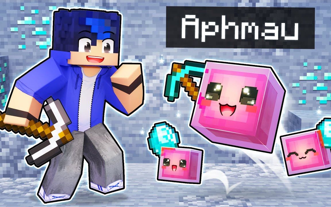 【aphmau】我的世界|樂於助人的小史萊姆minecraft but we play as