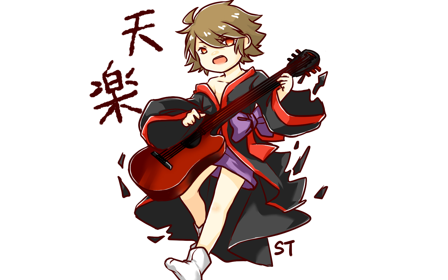 【st/咸猫】天樂【ぐるたみんを描いてみた】【abbbb君】我的悲伤是水