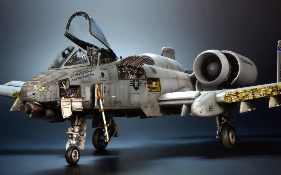 [图]【PLASMO】【中字】A10 Thunderbolt II Black Snake - Italeri 1/72 - 飞机模型