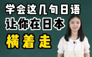 Download Video: 学会这几句日语 让你在日本横着走！