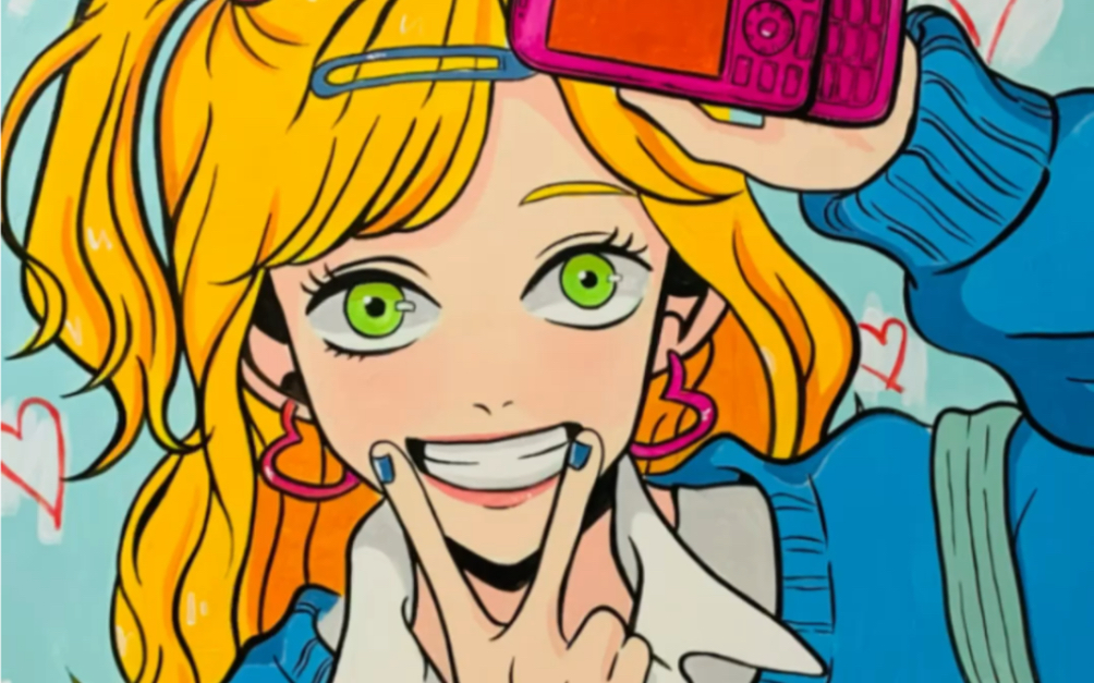 墙体彩绘卡通人物