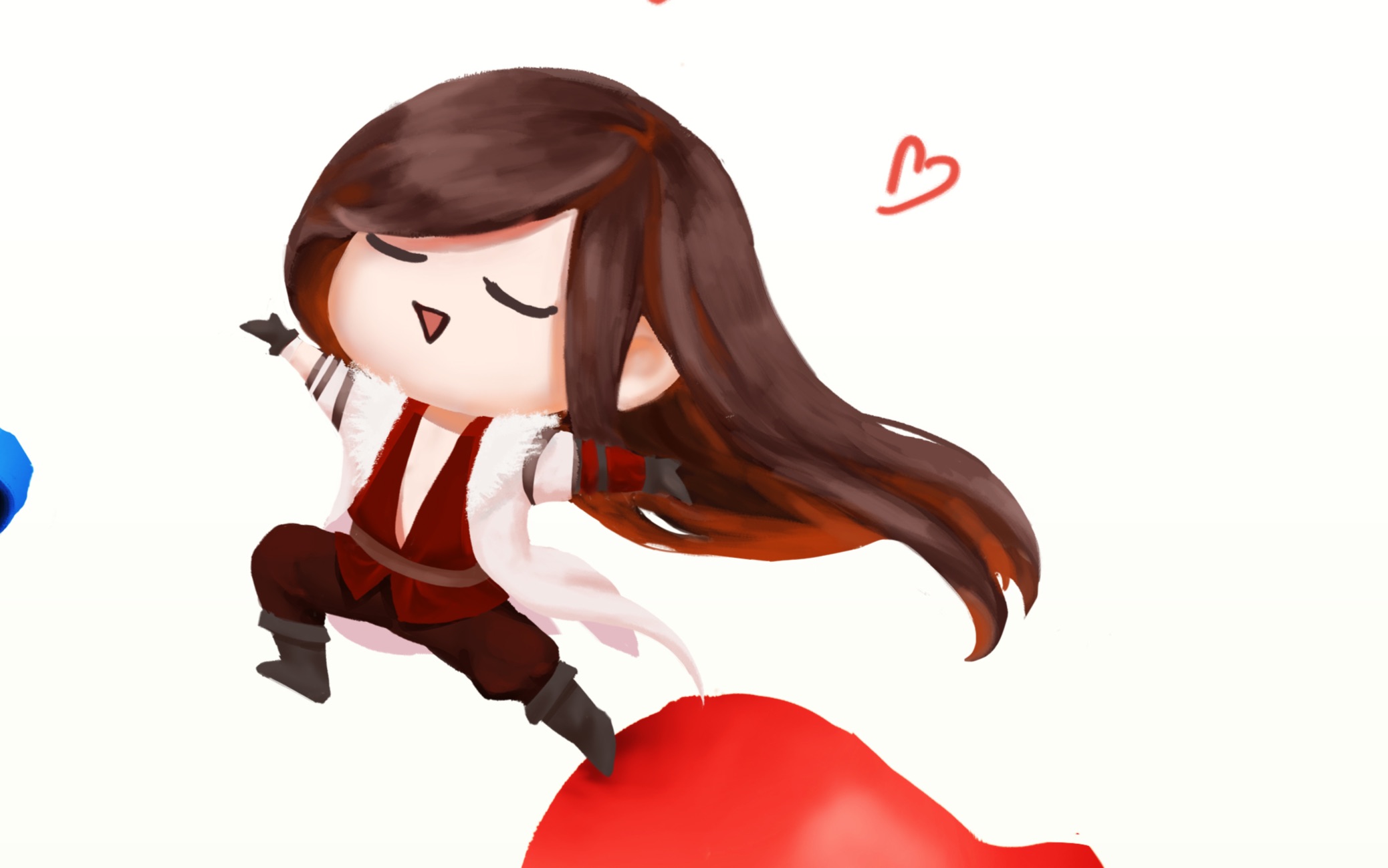 【ps绘画过程】q版莫雨毛毛_哔哩哔哩_bilibili