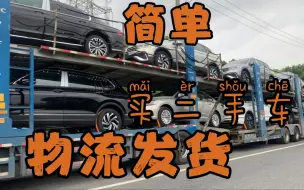 下载视频: 原来本人买车不来，直接物流发货是这样的！买车就是这么简单！