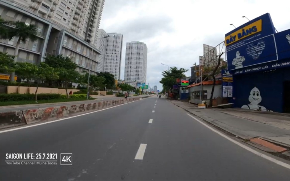 [图]驾驶在胡志明市/西贡 - 越南街景 Vietnam Ho Chi Minh city 4K - Driving district 7-25 July 2021