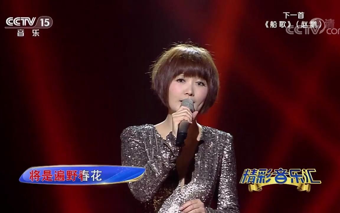 精彩音乐汇歌曲歌声与微笑演唱金海心