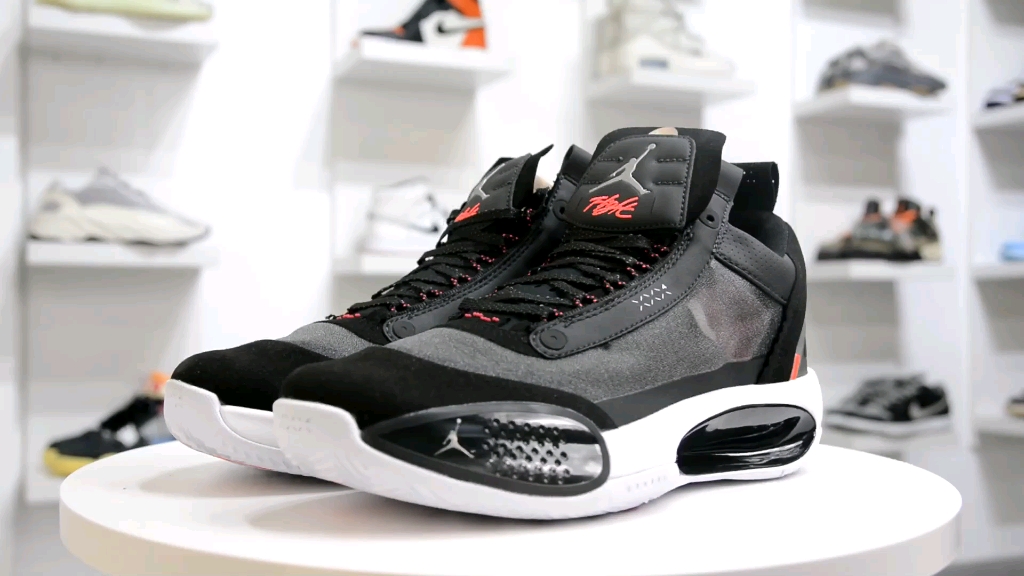 airjordan34黑红镭射heritage