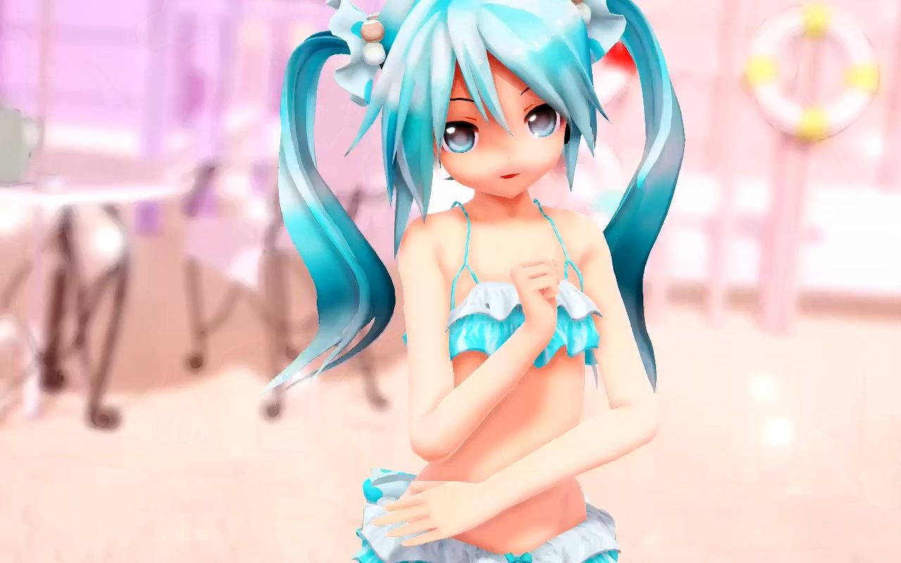 raymmd再见了采花贼三妈式泳装初音miku1080p9960fps