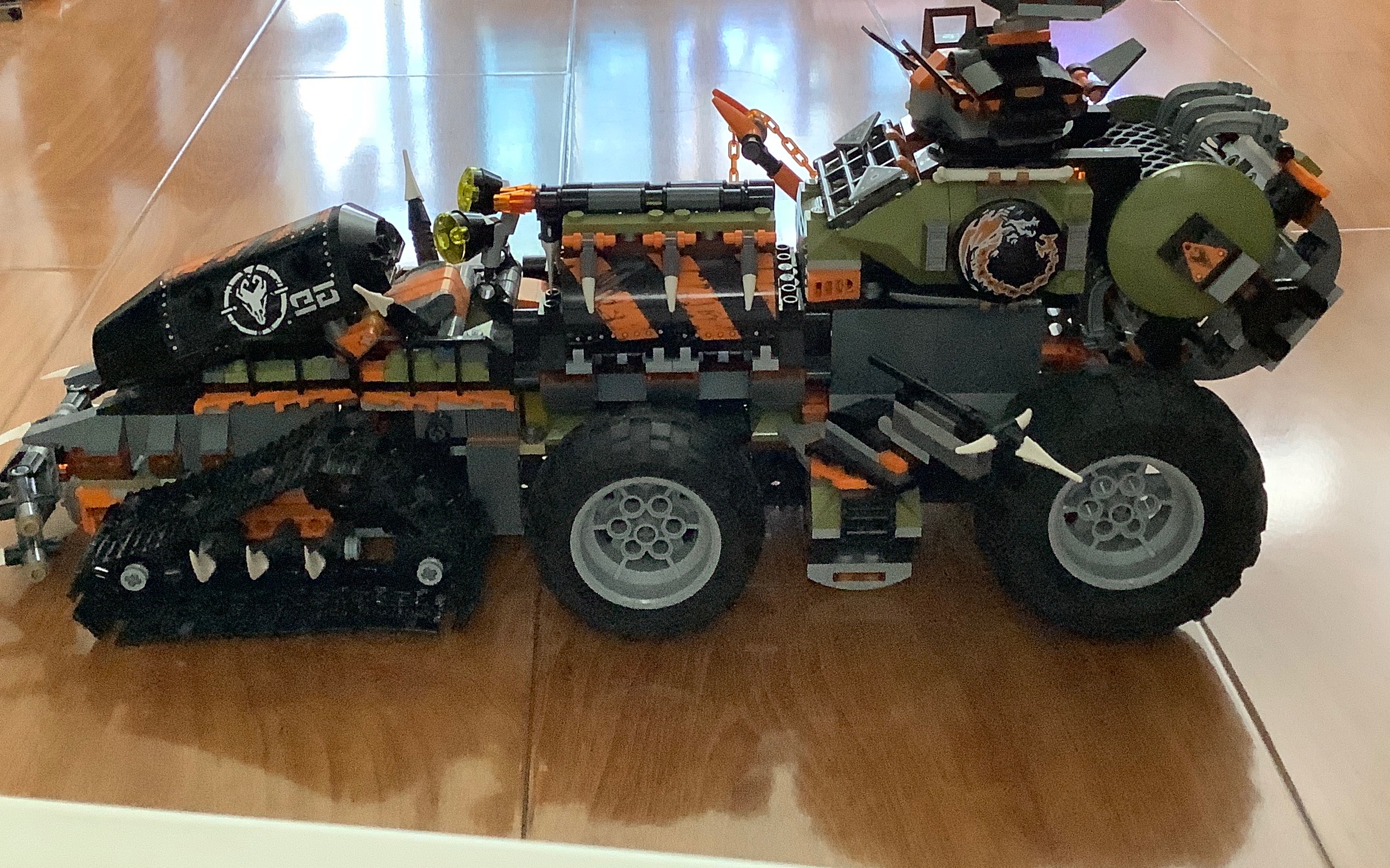 乐高幻影忍者70654重型捕龙卡车测评一定要看哦真棒你动心了吗