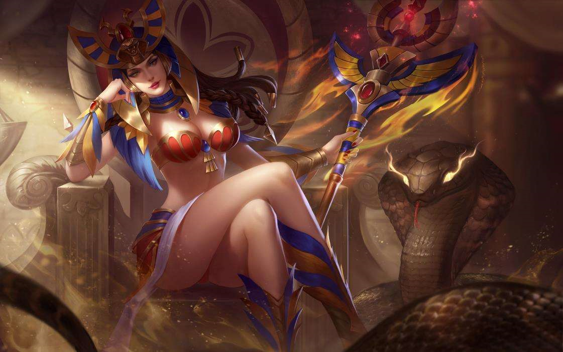 活动作品我是尼罗河的女儿英魂之刃埃及艳后