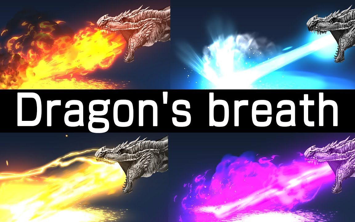 【中文字幕】spine 2d 特效(1)——巨龙吐息_哔哩哔哩_bilibili