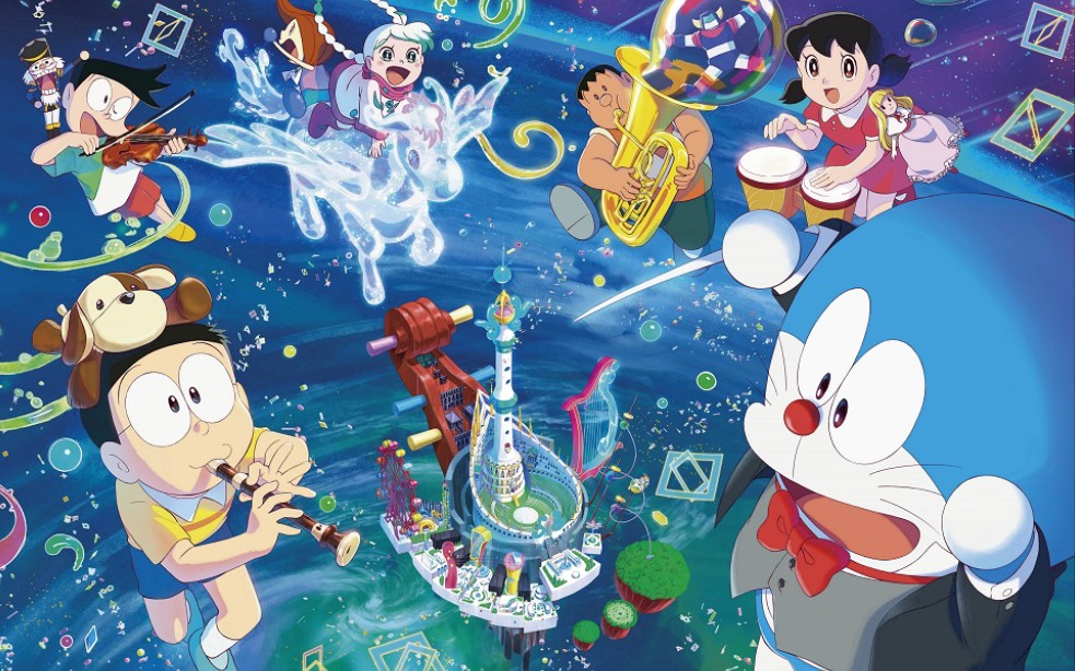 电影《哆啦a梦:大雄的地球交响乐》主题曲全曲公开!3月1日上映!