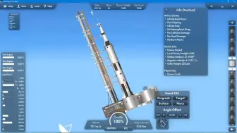 Скачать видео: 【sfs】当你发射火箭却忘记分离发射架时