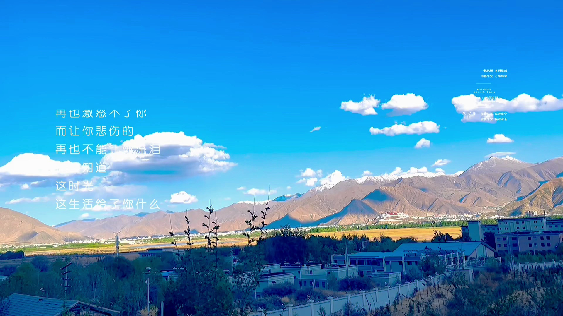 治愈人心的拉萨美景