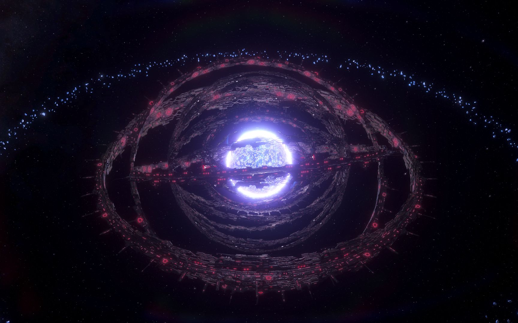 包裹恒星的超级计算机恒星套娃脑stellaris