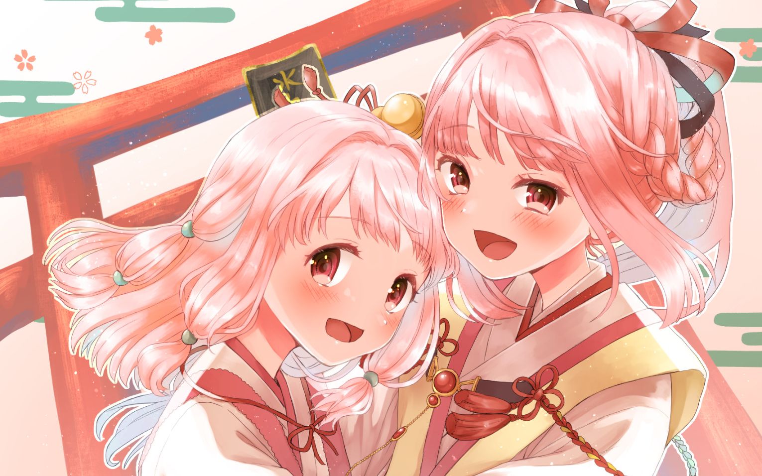 【魔法纪录】环伊吕波.环忧(巫女ver.