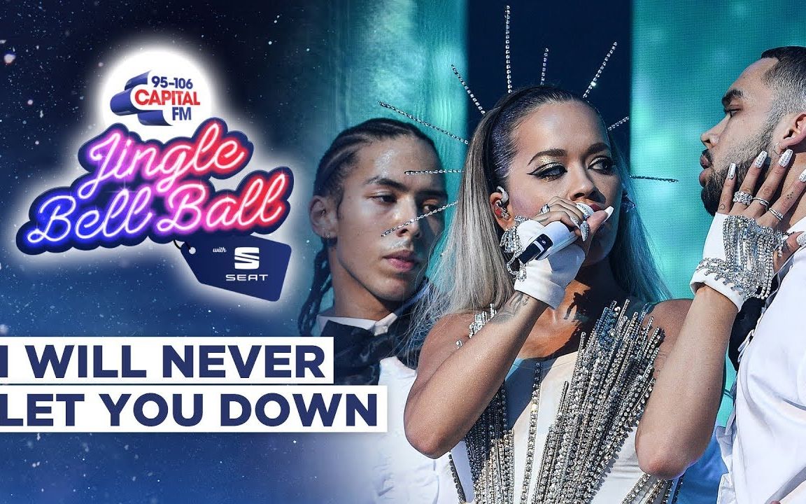 [图]【冰雪女皇】日他Rita Ora最新Jingle Bell Ball圣诞音乐节现场，演唱《I Will Never Let You Down》等热单