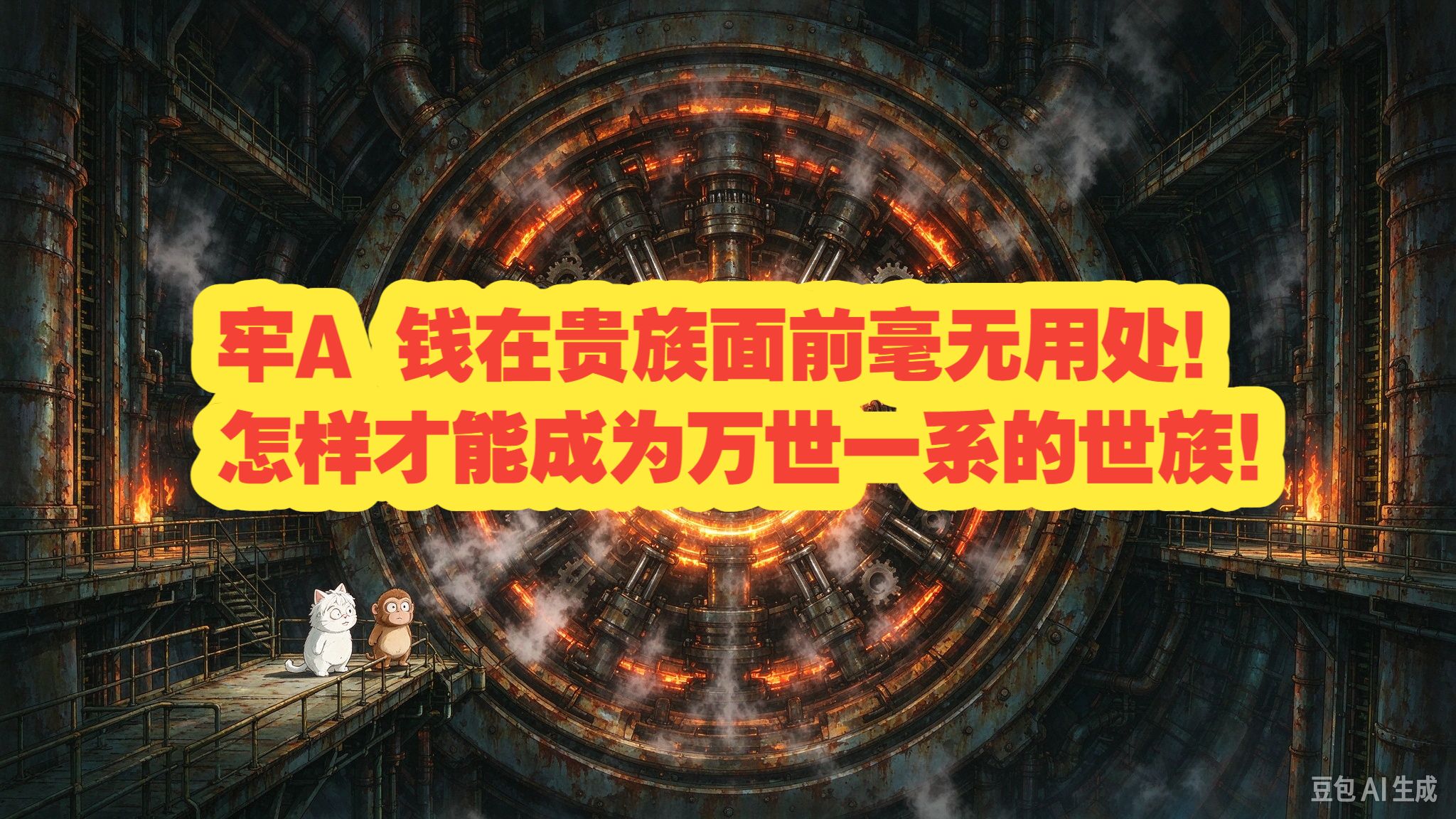 牢A ?钱在贵族面前毫无用处！怎样才能成为万世一系的世族！⚠️斯奎奇大王 !  10月15日  十七