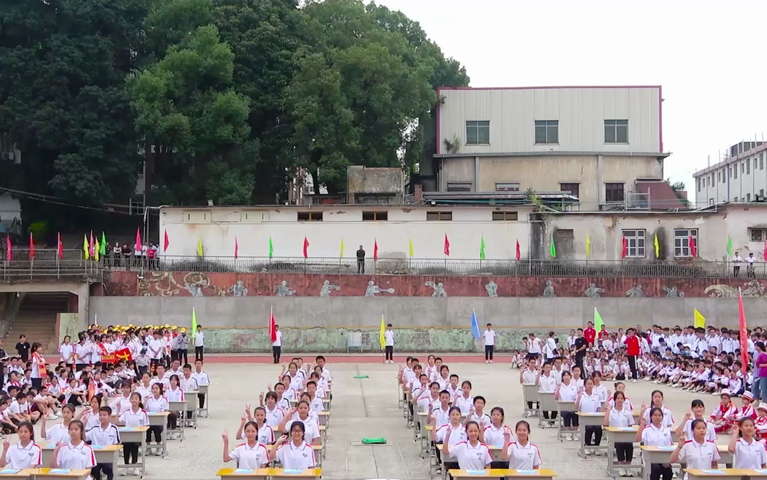 云霄立人学校初中部室内健身操哔哩哔哩bilibili