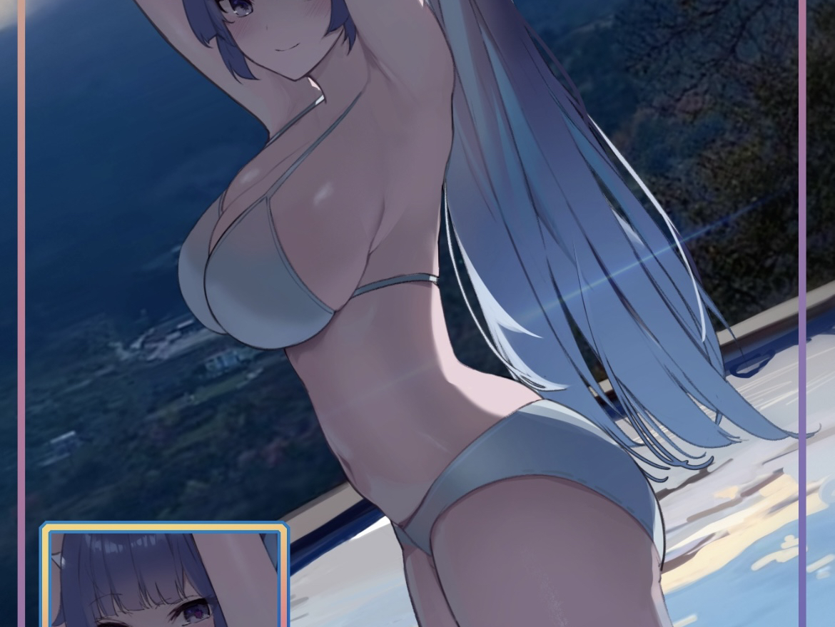 二次元动漫美图,比基尼合集