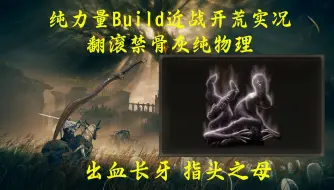 Video herunterladen: 【黄金树幽影】唯二真屎！和米塔恩坐一桌的构式设计 出血长牙 指头之母 禁骨灰（主蓄力l2）