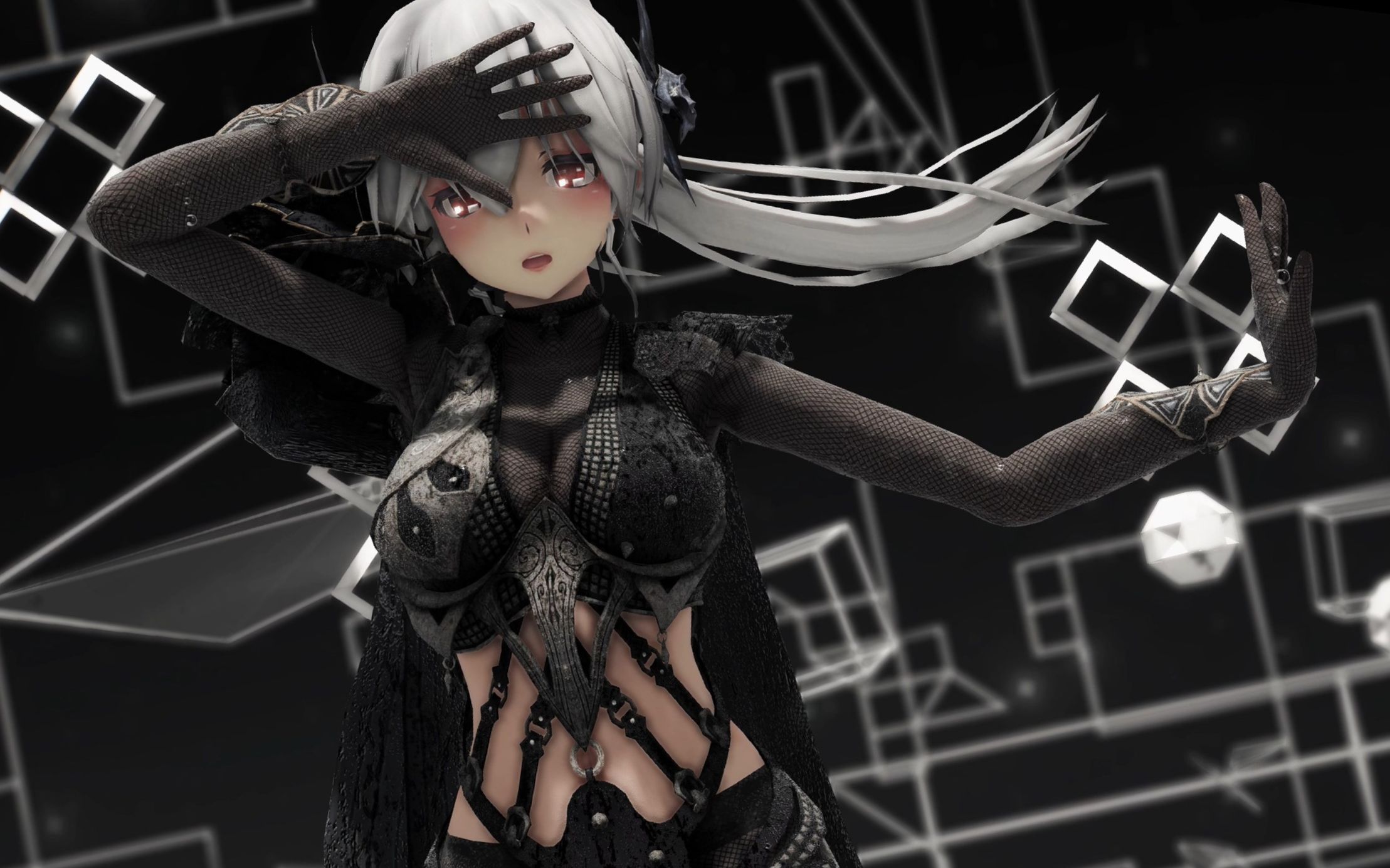 [图]MMD】Dramaturgy (TDA Haku DarkKnight)