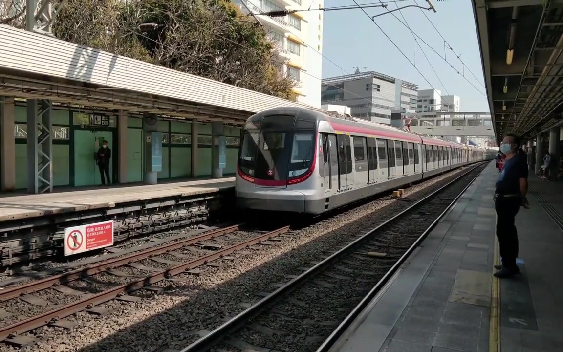 港铁东铁线r车首日运作(2021.2.