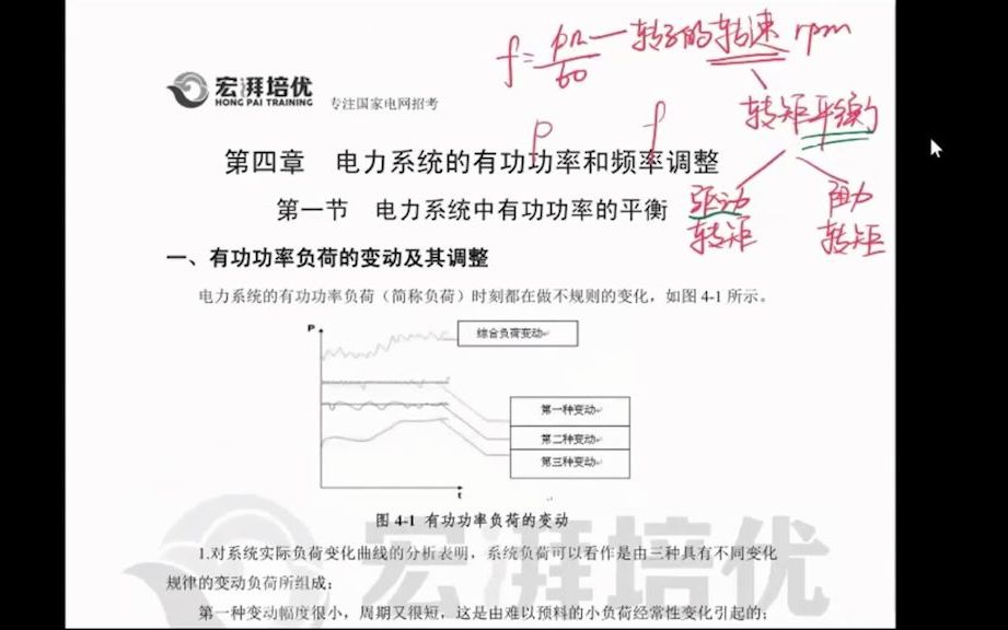 [图]国网统考电工类课程——电力系统分析导学4