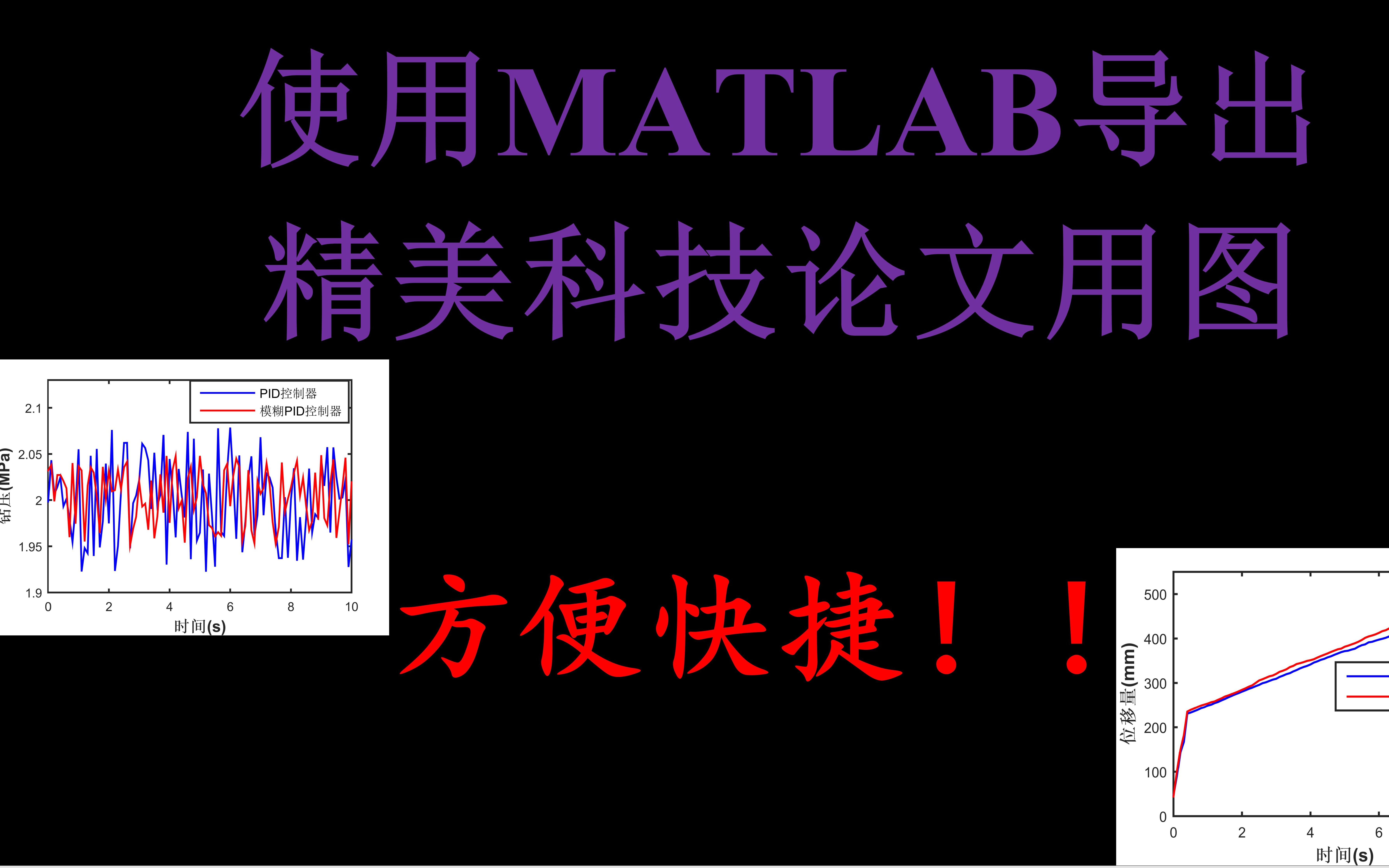 使用Matlab代码快速导出精美科技论文图片!!!哔哩哔哩bilibili