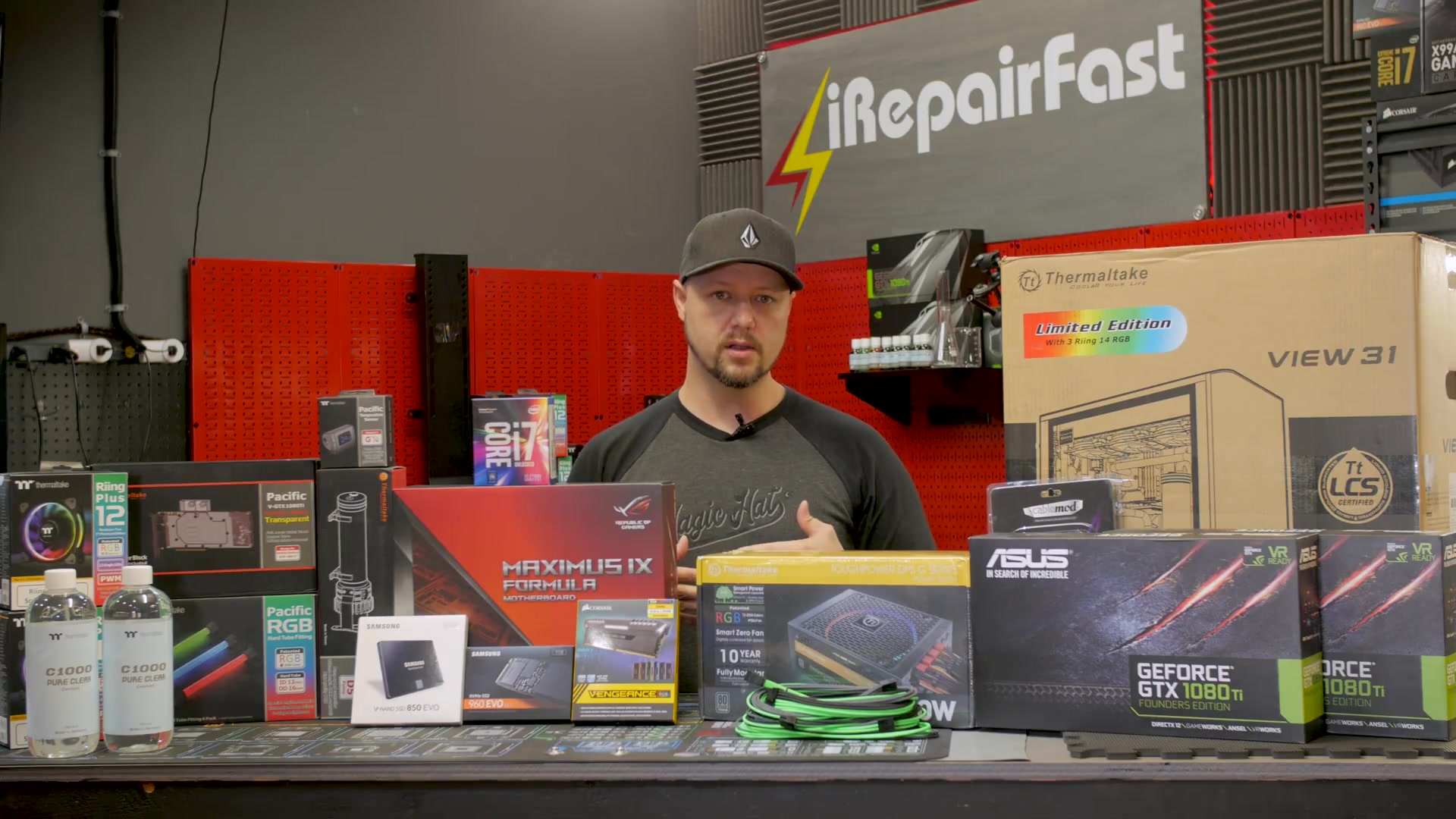 【 iRepairFast】【壕装机】原谅色主题?i7 7700k SLI 1080ti(转载)哔哩哔哩bilibili