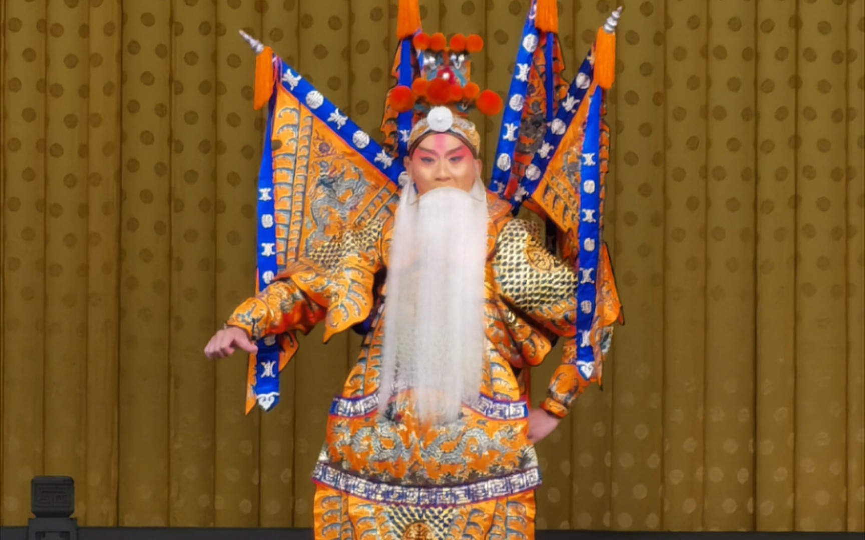 京剧《定军山》张帅 心中恼恨诸葛亮