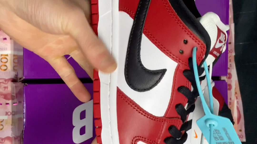 某田 dunk sb 芝加哥 真假对比