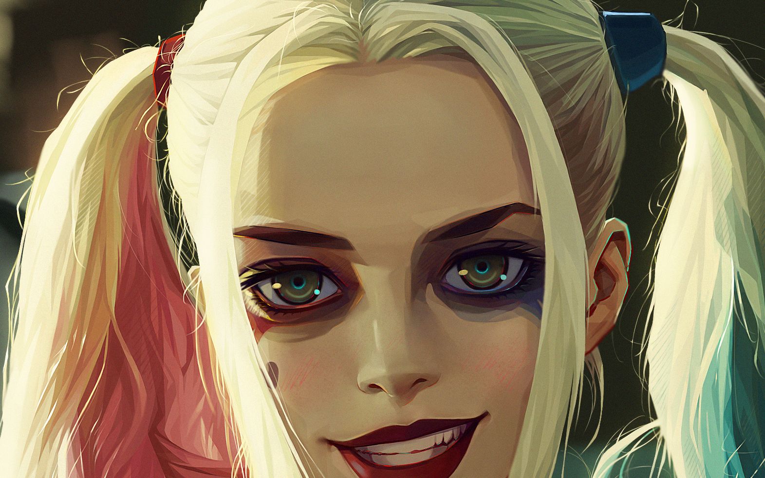 哈莉奎恩的动漫形象【板绘】_哔哩哔哩 (゜-゜)つロ 干杯~-bilibili