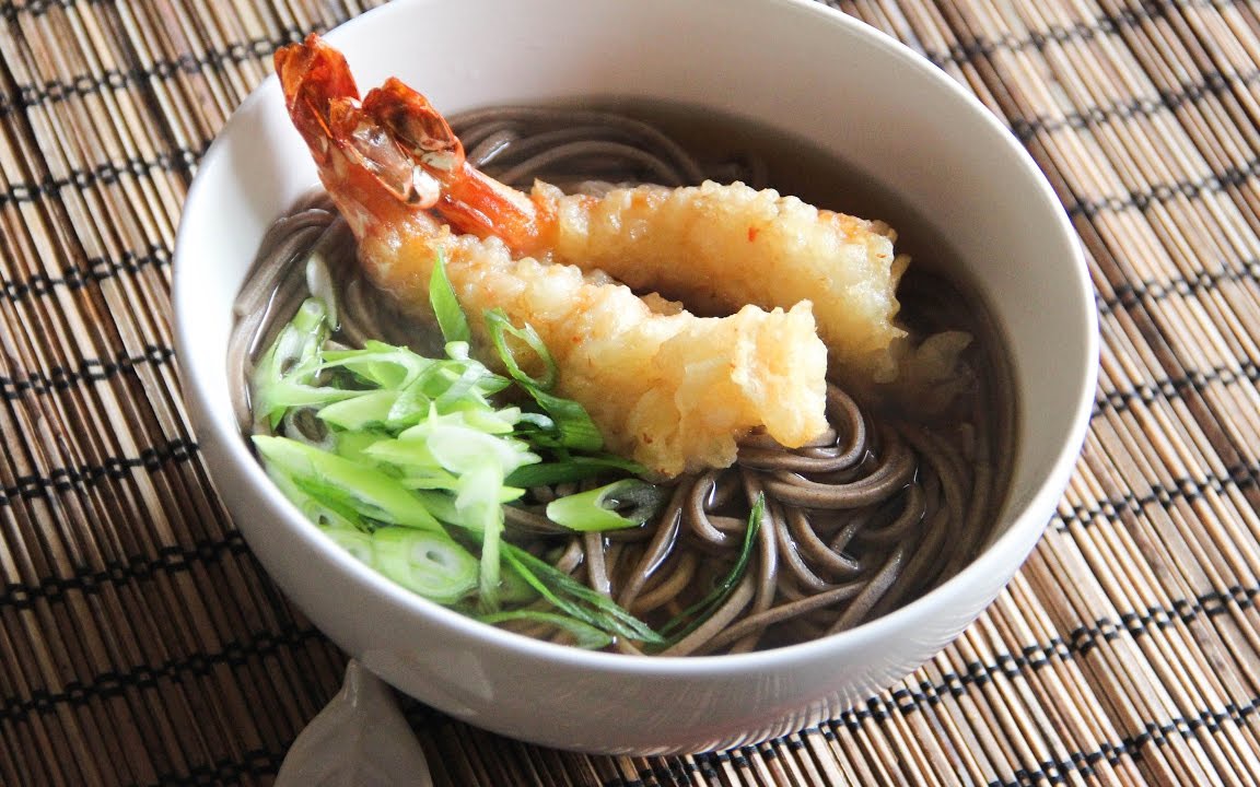 【中字】日本料理101-日式大虾天妇罗荞麦面的做法