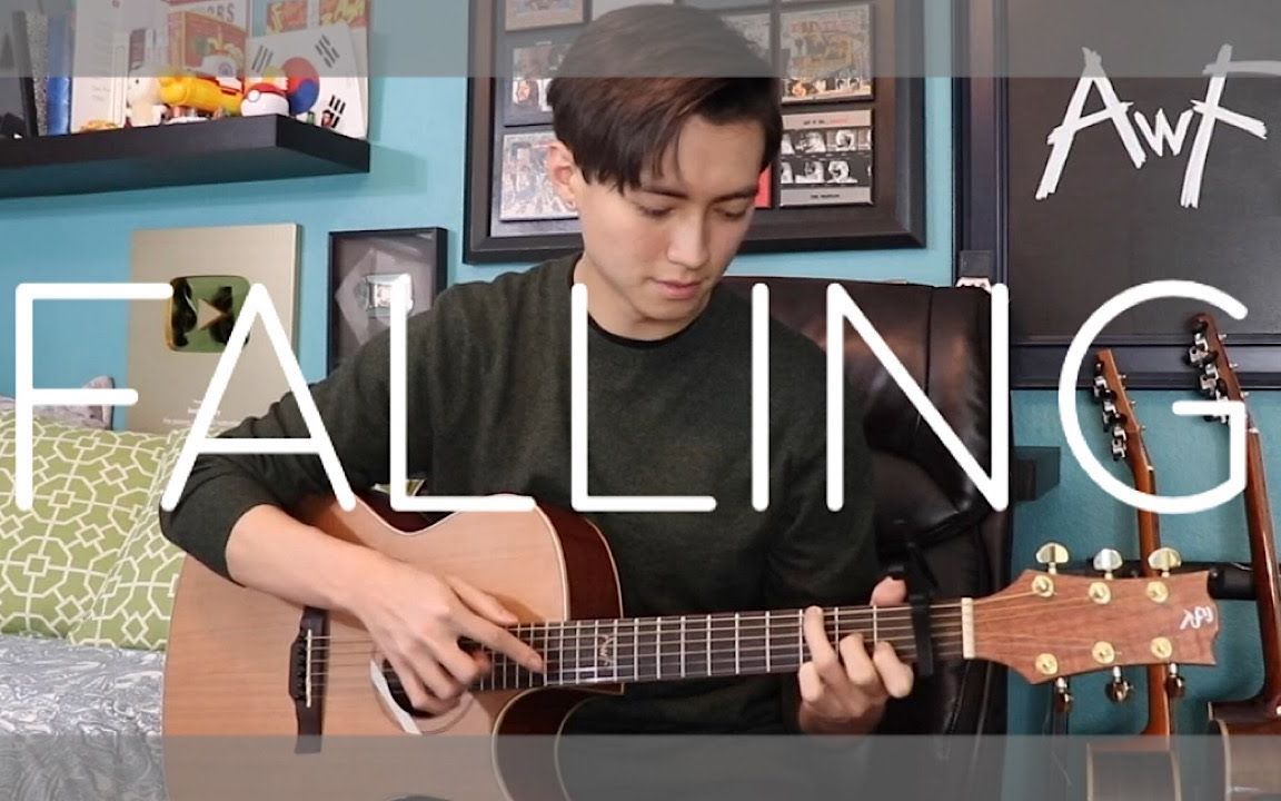 【指弹吉他】falling - trevor daniel - cover (fingerstyle guitar)