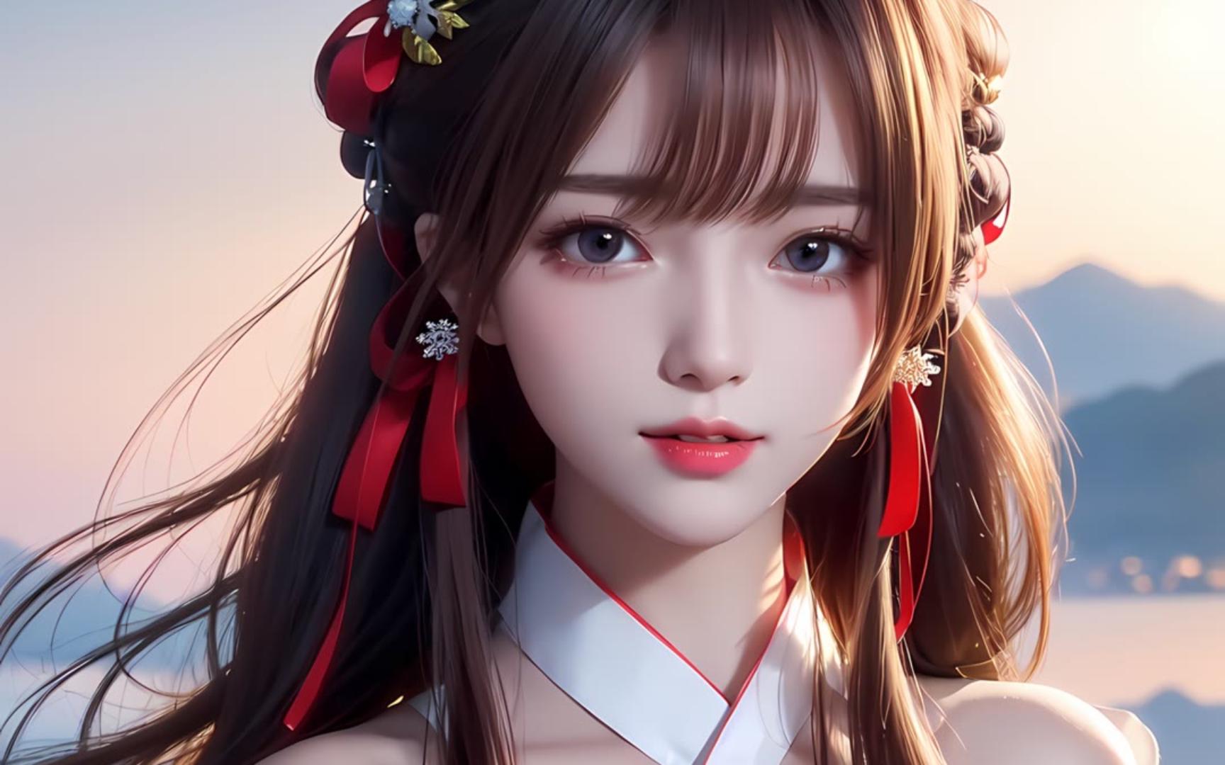 【ai女神欣赏】古装可爱少女【图包见介绍】