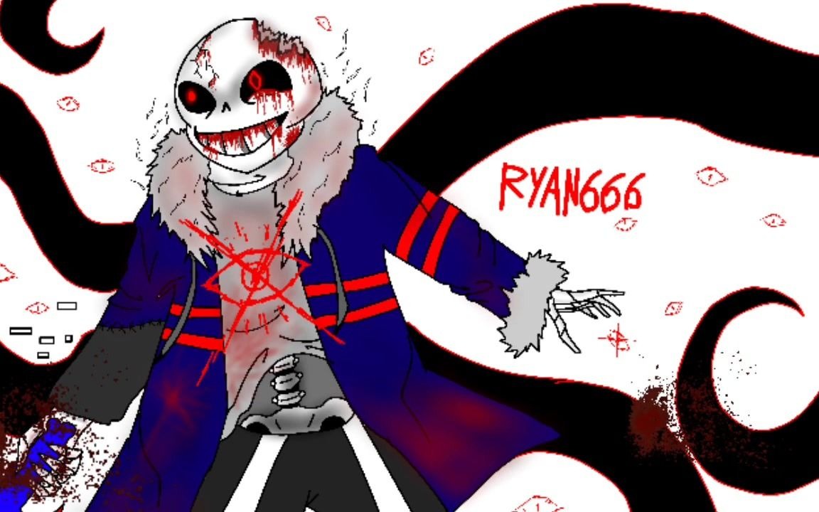 Ryan 666 sans theme  你心中的恶魔哔哩哔哩bilibili