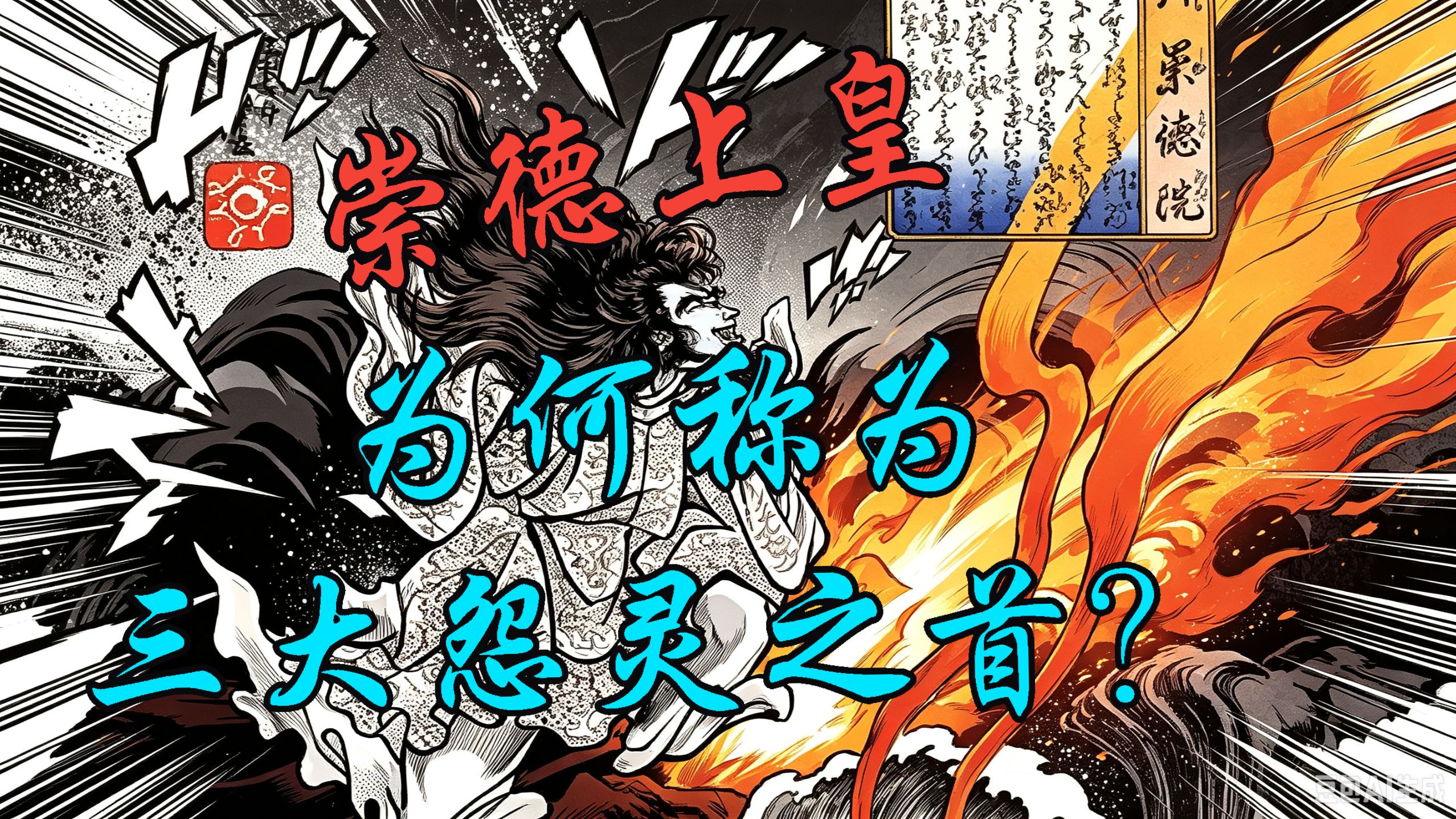 日本最强怨灵：崇德上皇与一天结束的贵族时代【观道子历史随笔】