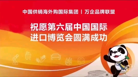 中国供销海外购国际集团主席陈怀恩率团第六届中国国际进口博览会6+365常年性展馆运营,海外购集采中心办事处哔哩哔哩bilibili