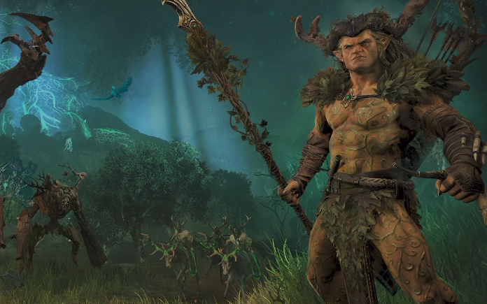 【lucpass】从零开始的战锤全面战争3 木精灵 奥莱恩 第七期 植树造林