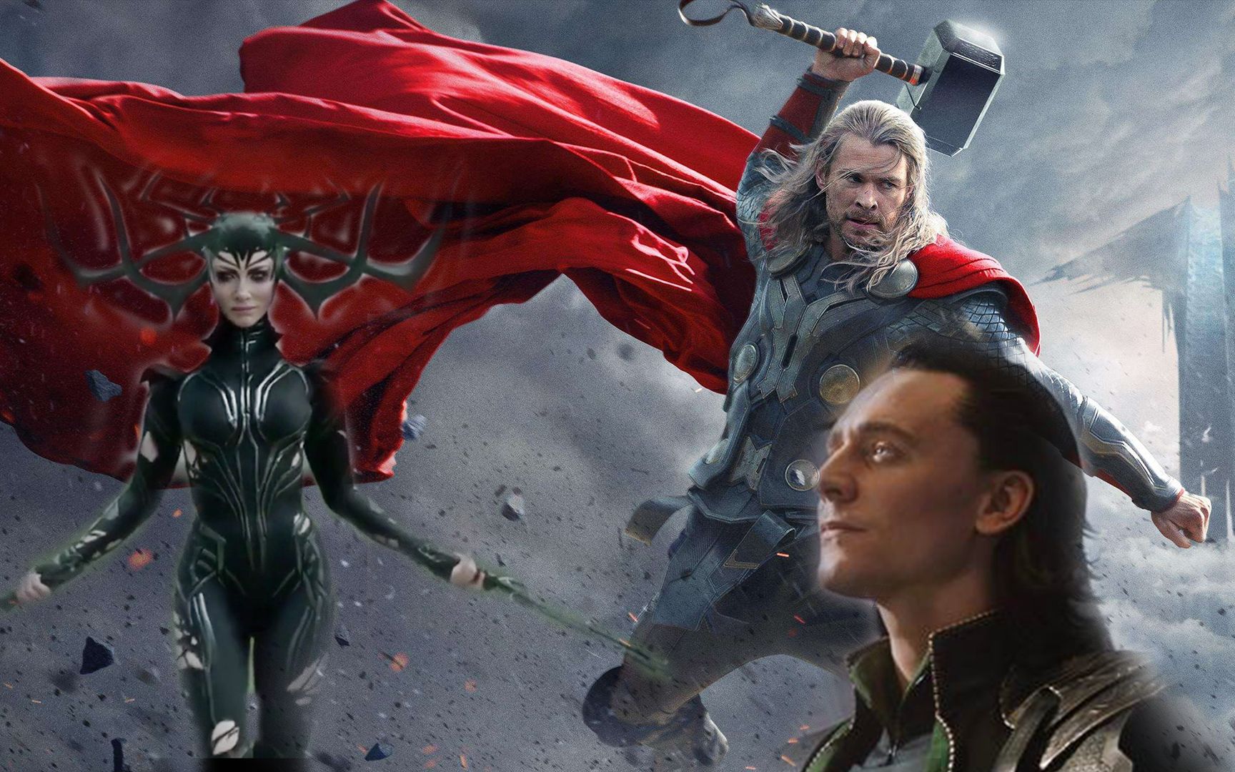 为了一名凡人女子,雷神先是暴揍弟弟洛基,然后又打姐姐海拉