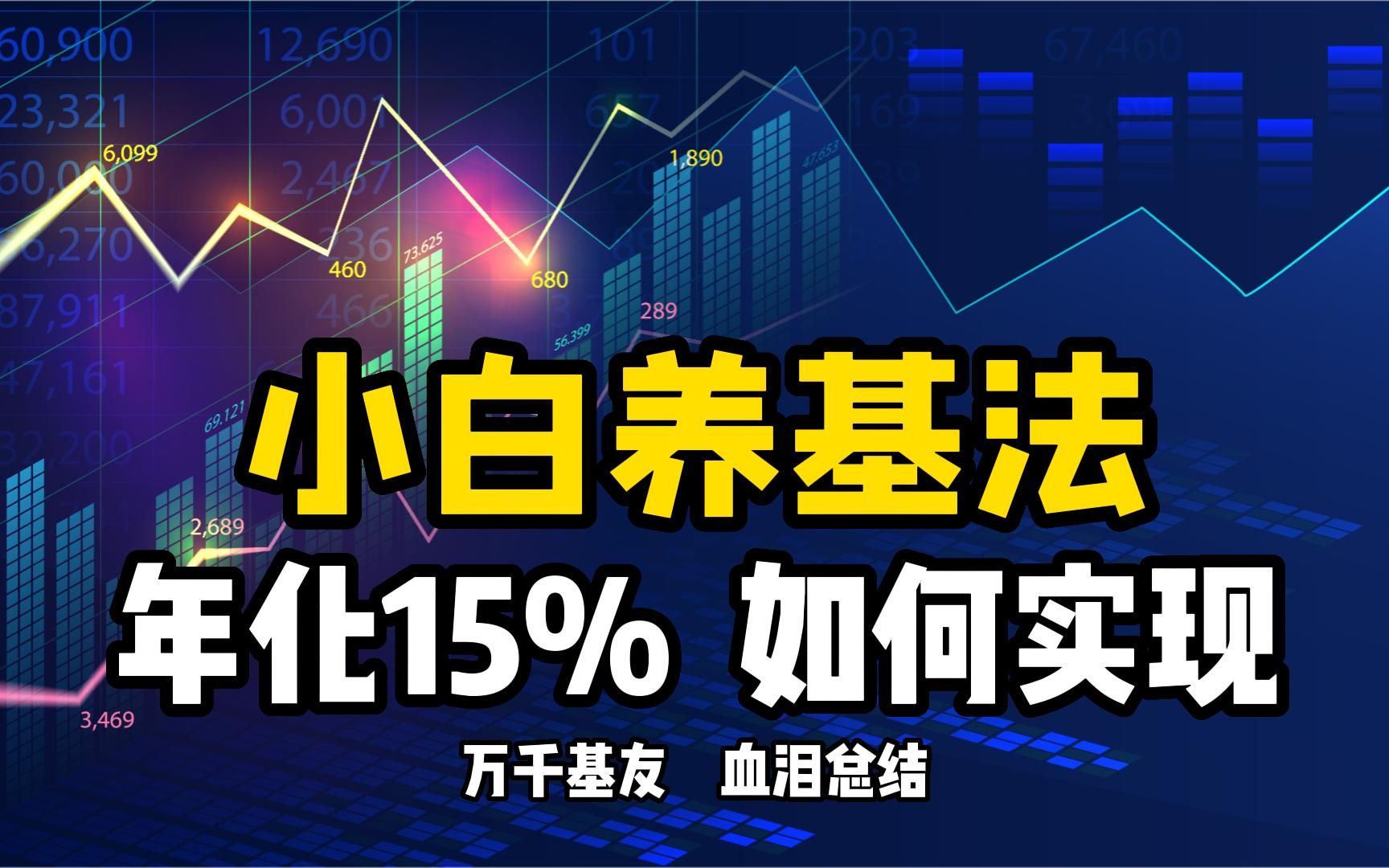 3步小白养基法,拒绝当韭菜,万千基友 血泪总结哔哩哔哩bilibili