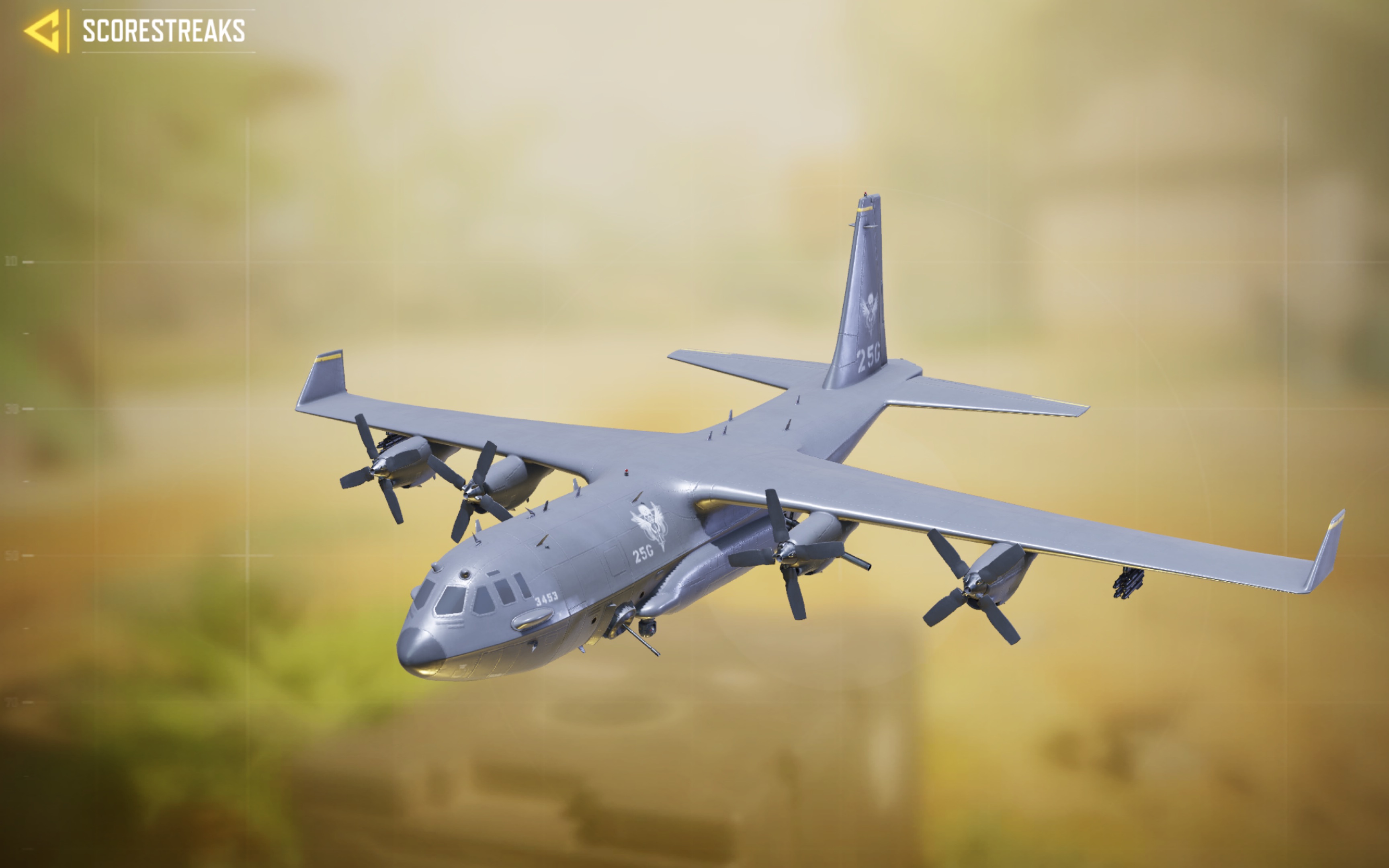 使命召唤手游新连杀奖励gunship空中炮艇演示