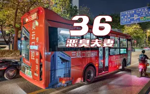 Download Video: 【广州公交】36 路 珠江泳场（海印公园）总站 → 黄石路总站 全程恶臭夫妻报站存档