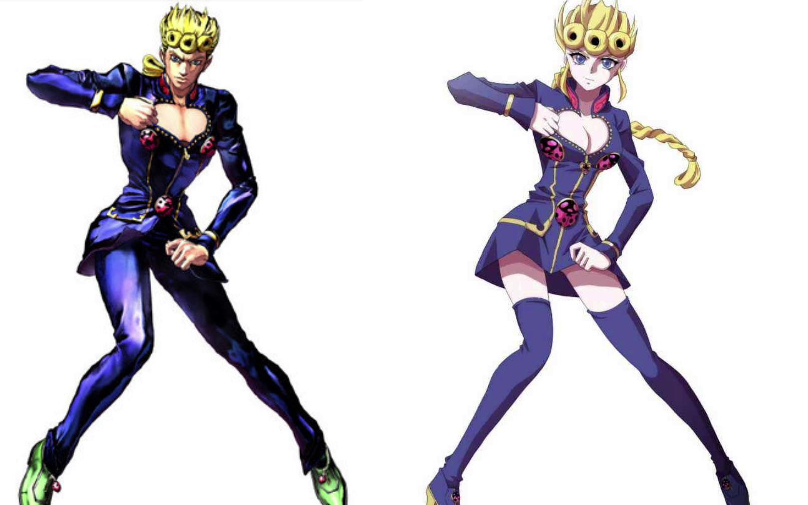 乔鲁诺的最初设定为女性