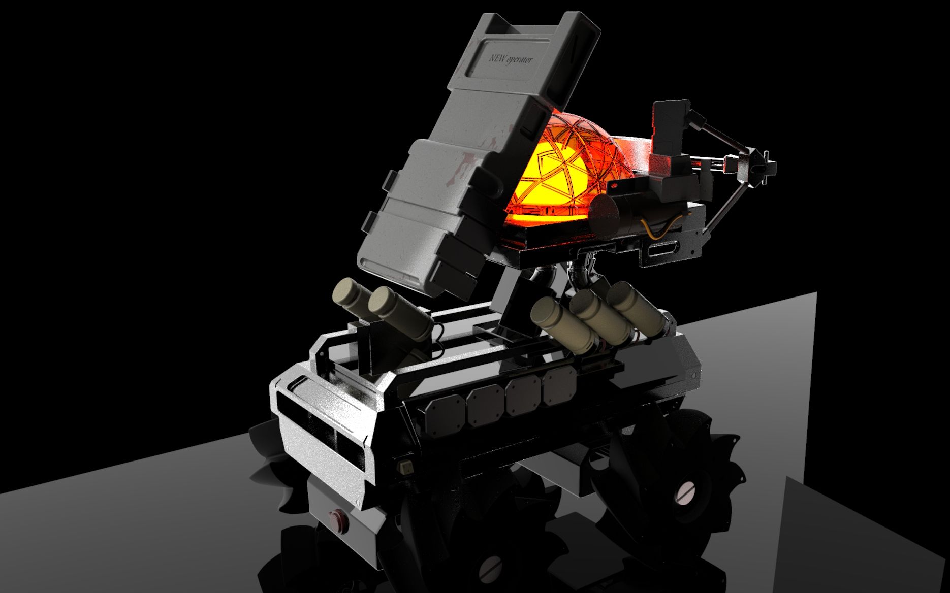 【明日方舟】自爆小车thermal-ex 犀牛建模[明日方舟]做一辆医疗小车