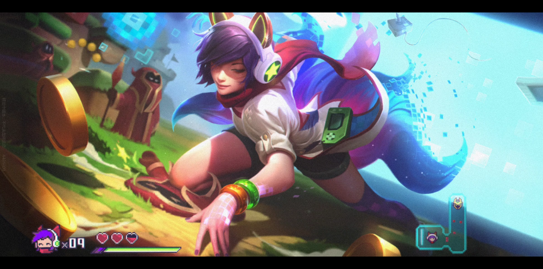 lolm英雄联盟手游皮肤鉴赏电玩女神阿狸